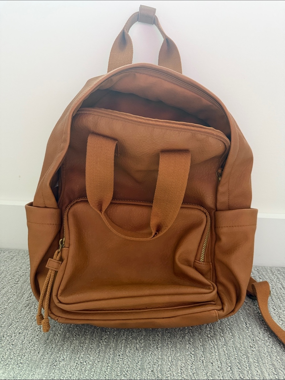 Universal Thread Leather Backpack